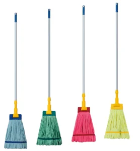 AF01451 Eco Friendly Commercial Heavy Duty Super Absorbent Microfibre Mop Set with 150cm Twist Aluminum Handle
