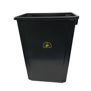 ALLESD 60L ESD Garbage Container Plastic Waste Bin