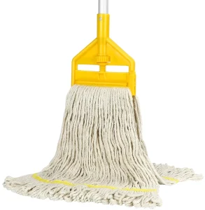 Absorbent Large Industrial Commercial Cotton Mop Refill Industrial Cleaning Cotton Mop Head Reusable Mop Head