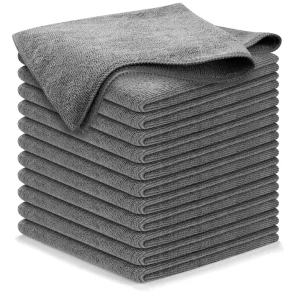 Absorbent Microfiber Cleaning Towel for Streak-Free Mirror Shine