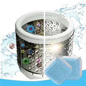 Active Oxygen Disposable Solid Deep Cleaning Washing Machine Cleaner Tablets for Bathroom Use