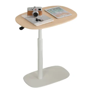 Ada Modern Gas Spring Height Lifting Adjustable Standing Coffee Table Bed Sofa Side Living Room Desk With 360 Rotating Desktop