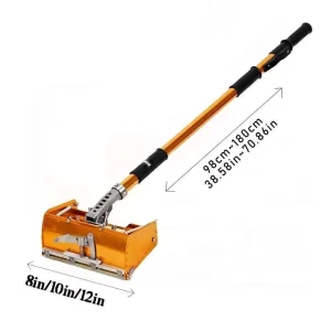 Adjustable Aluminum Alloy Electric Drywall Finishing Tool Flat Box for Wall Plastering and Putty Smoothing
