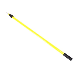 Adjustable Resin Fiberglass Telescopic Extension Pole With Twist On Metal Tip for Window Squeegee Duster Paint Roller