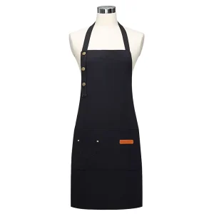 Adult Apron Custom Embroidered Body Apron Denim Kitchen Apron