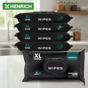 Adult Wet Wipes Large Size Flushable Disposable Cleaning Towels Soft Moist Napkins Personal Care Private Label OEM