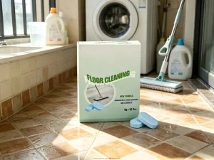 Advanced Formula Surface Floor Mopping Tablets Effectively Reduce Stubborn Build-up Stains on Indoor Flooring