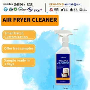 Air Fryer Cleaner Fast-Acting Grease and Food Residue Remover for Non-Stick Pans 500ml