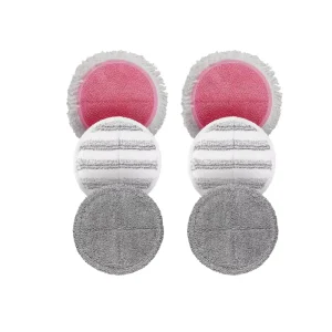 Alfabot Microfiber Cleaning Cloth for S2 360 Spin Mop Household Electric Cordless Mop Accessory Cleaning Cloths Microfiber