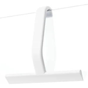 All One Piece Silicone Shower Squeegee with Hanging Hook Streak free Bathroom Glass Door Window Squeegee