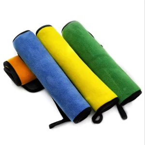 All Purpose Double Layer 800GSM 600GSM Quick Dry 30*30 40*40 Car Microfiber Coral Fleece Dusting Cleaning Cloth