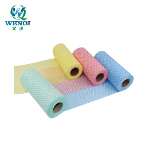 All Purpose Household Cloths on a Roll Reusable Free Cutting Dry Quickly Cleaning Cloths Wipes Rag Towels