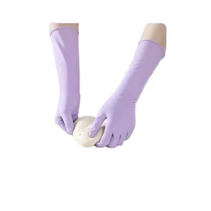 All Purpose Household Nitrile Gloves Oil Proof Food Safe with Soft Texture for Preparing Food Washing Dishes