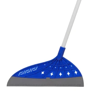 All Surface Silicone Broom Squeegee Pet Hair RemoverCleans Glass Fine Dust Hair Liquids for Smooth Floors Rugs Windows