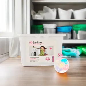 All in 1 Laundry Capsules Color Protection High Efficiency Satin Removal Laundry Detergent Pods for Sensitive Skin