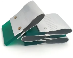 Aluminum Screen Printing Handle with Squeegee Rubber