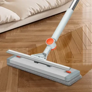 Aluminum Telescopic Handle 2-in-1 Window Squeegee & Wiper Cleaning Equipment for Household Use