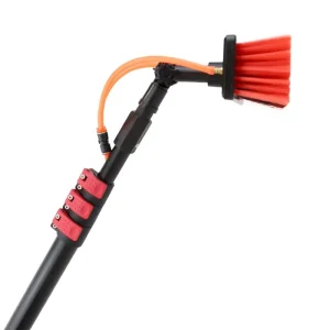 Aluminum Telescopic Pole Wash for Window Cleaning Eco Friendly 5.4m Long Handle Brushes China Manufacturer