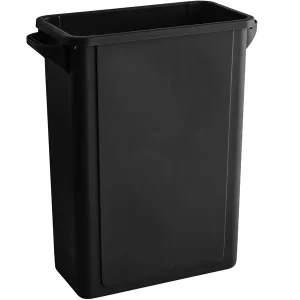American Style Slim Bin Office Wastebasket with Cover Multi Purpose Waste Bin for Recycling Paper Cans