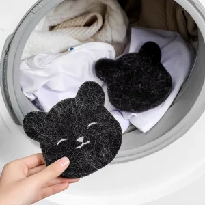 Animal Shaped Manual Washing Machine Lint Remover Lint Removal Tool Lint Sheets Washable Tools for Sticking Hair