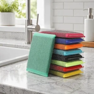 Anti Odor Double side High Absorbent Dish Washing Sponges & Scouring Pads