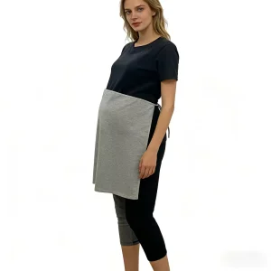 Anti Radiation Protection Woman Clothes Cooper Nickel Belly Apron EMF Protection Pregnancy Apron