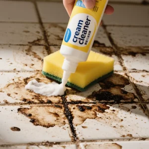 Anti-Slip Cream Cleaner for Bathroom Floors and Tiles