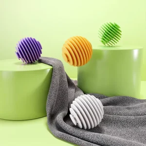 Anti Tangle Soft Rubber Laundry Ball Drum Washing Machine Special Anti Knot Artifact for Decontamination & Protection
