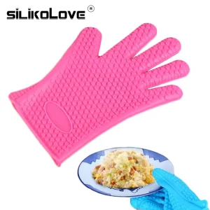 Anti dirty Hands Anti hot Household Gloves Waterproof Kitchen Clean Silicone Rubber Gloves