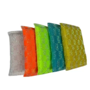 Anti odor Kitchen Cleaning Sponge Washable Daily Dishwashing Pot Cleaning Antibacterial Reusable Scouring Pads