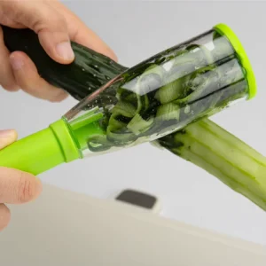 Apple, Vegetable, and Potato Peeler with Cutter and Storage
