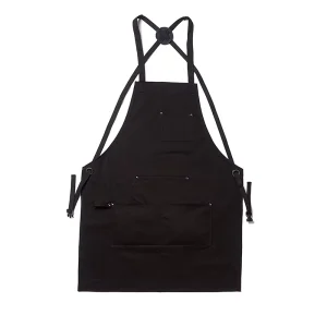Apron Adjustable Apron with 2 Pockets for Men Women Apron for Cooking Baking Restaurant