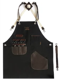 Apron Barbershop Apron Overalls Male Ironing and Dyeing Professional Hairdressing Hair Stylist