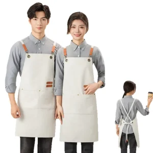 Apron Custom Printed Ready-made Aprons Specially Designed As Work Clothes for Home Kitchens Coffee Shops and Milk Tea Shops