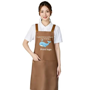 Apron Sleeveless Logo Printed Word Catering Special New Internet popular Waterproof Dustproof Restaurant Kitchen Coffee Shop
