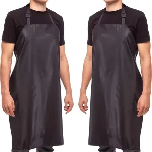 Apron Waterproof Aprons Kitchen for Dishwashing Rubber Vinyl Work Cooking Neck Bib Unisex Industrialchemical Chef Men