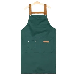Apron Waterproof Restaurant Kitchen Cooking Apron with Logo Custom Custom Logo Apron