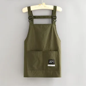 Aprons Kitchen Apron Custom Logo Cooking Apron Tablier Personnalisee Logo