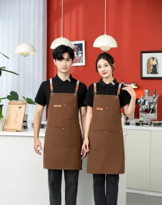 Aprons with Pockets Custom Logo Kitchen Aprons