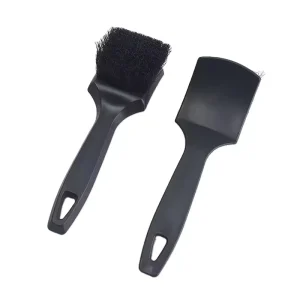 Auto Care Multi Function Cleaning Brush Hard Bristle Wheel Hub Tire Detailing Steel Rim Foot Pad Fabric Car Wash