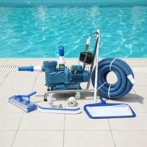 Automatic Outdoor Pool Vacuum Cleaner for Swimming Pool Cleaning