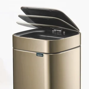 Automatic Smart Waste Bin Dustbin Touchless Stainless Steel Trash Can for Home Office Hotel Room