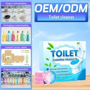 Automatic Toilet Cleaner Tablets Dirt and Odor Remover