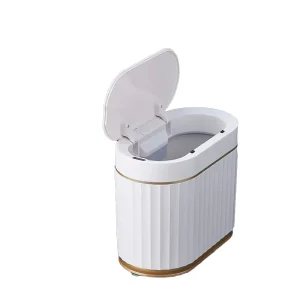 Automatic Waste Bins with Sensor for Indoor Household Waterproof Bathroom Dustbin Smart Bin