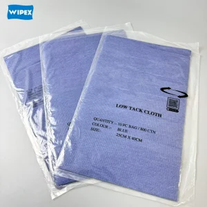 Automotive Blue Tack Rags Non Woven Low Tack Cloth Car Paint Polish Cleaning Wipes Car Tack Cloth for Woodworking Painting