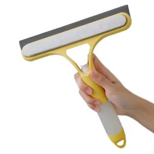 BC-P101 Soft Water Crevice Brush Handle Eco-Friendly TPR Shower Squeegee Plastic Window Glass Door Home Cleaning