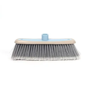 BC3913 Eco Friendly PP Heavy Duty Kitchen Broom Head Plastic Handle Medium Bristles Floor Sweeper 1200pcs Customized Color