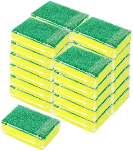 BONNO Kitchen Cleaning Sponges Non Scratch Dishwashing Sponges Scouring Pad Scrubbing Dish Sponge for Washing Dishes