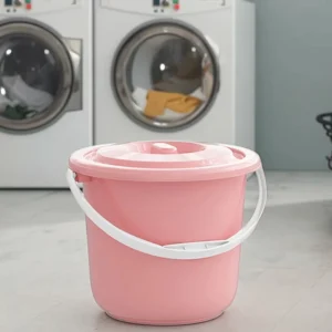 BW1024-2 Large Capacity European Style PP Plastic Bucket with Custom Logo Portable for Household Cleaning-Factory Direct Supply