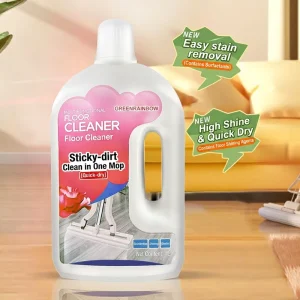 Baby Safe Antibacterial Liquid Floor Cleaner with Mild Formula Non Toxic for Kids Crawling Pet Friendly Homes 1L